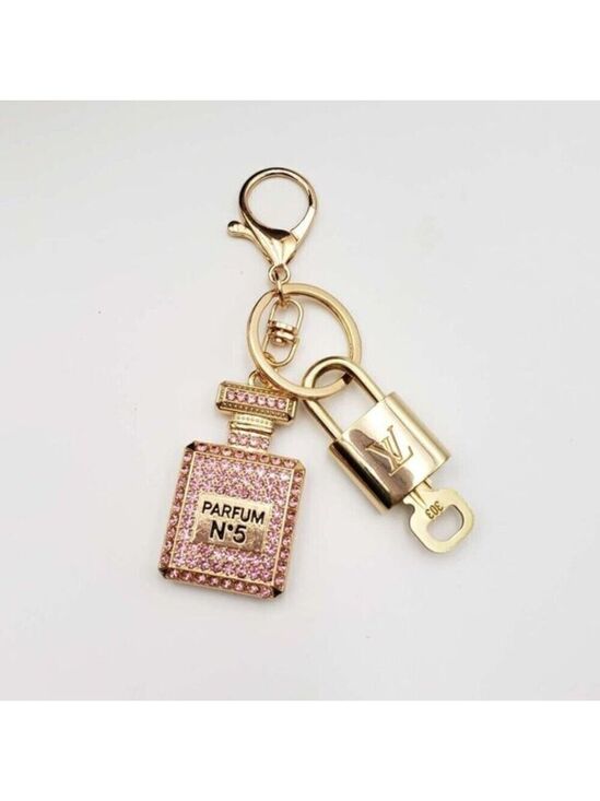 Louis Vuitton Accessories - Authentic Louis Vuitton Lock & Key with unbranded Bagcharm, Keycharm, Keychain
